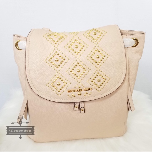 Michael Kors Handbags - NWT Michael Kors Riley Ballet Large Backpack Bag